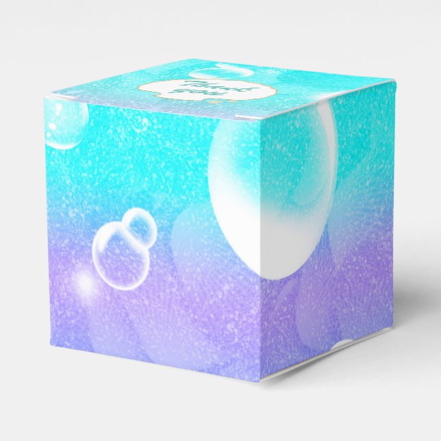 Bezaubert unter den Meeresfrüchte-Gastgeschenk-Box Geschenkschachtel (Vorderseite)