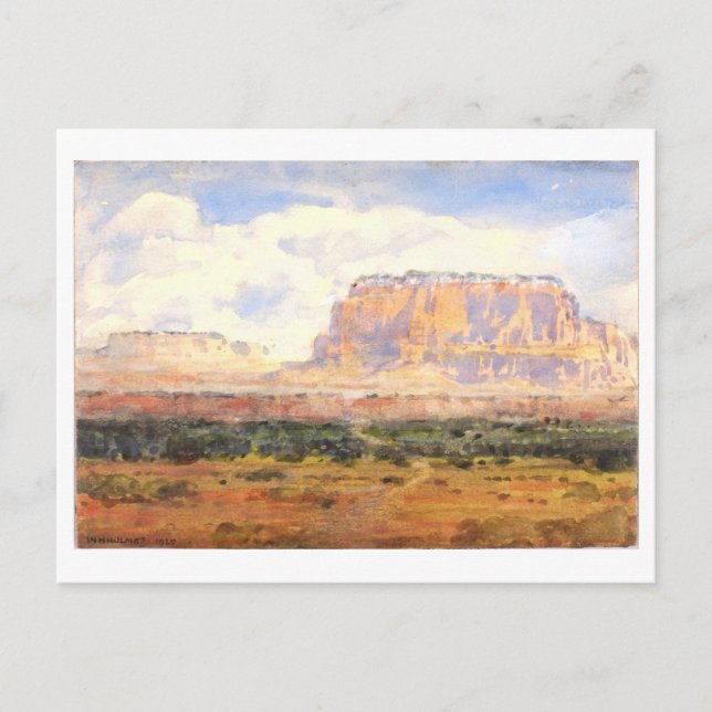 Bezauberte Mesa-Malerei Postkarte (Vorderseite)