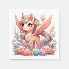 Bezauberte Unicorn-Kinderdusche Serviette