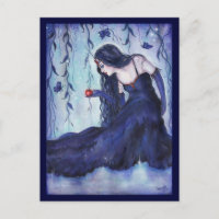 Bezauberte Visionen Fantasy Art Postcard von Renee
