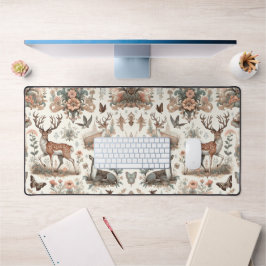 Bezauberte Waldflüster: Viktorianische Tierwelt Schreibtischunterlage