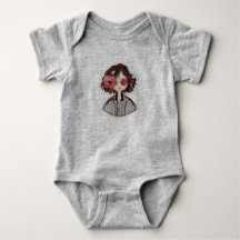 Bezauberter Bloom Baby Bodysuit