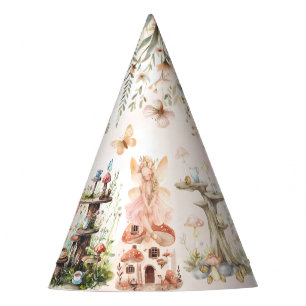 Bezauberter Forest Fairy Girl Mushroom Party Hat Partyhütchen