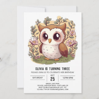 Bezauberter Hübscher Geburtstag Einladung