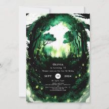 Bezauberter Pastel Woodland Geburtstag