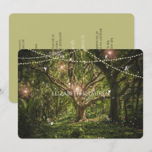 Bezauberter Wald, Feen, Einladung zur Hochzeit