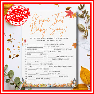 BEZEICHNEN, DASS BABY SONG Baby Shooting Game PUMP Einladung