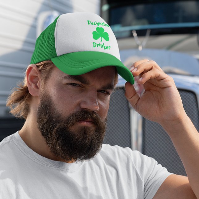 Bezeichneter Drinker St Patrick's Day Truckerkappe (Von Creator hochgeladen)