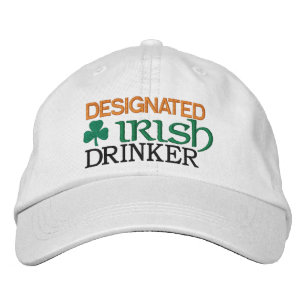 Bezeichneter irischer Drinker Bestickte Kappe
