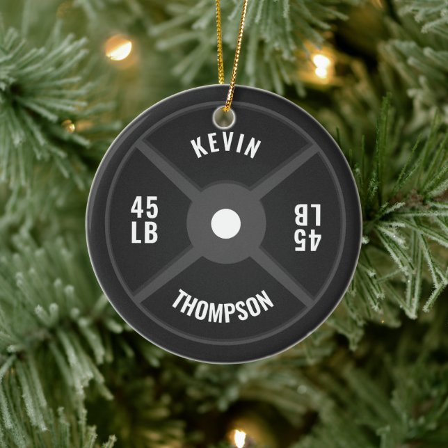 Bezeichnung der Fitness für die Gewichtsplatte Keramik Ornament (Baum)
