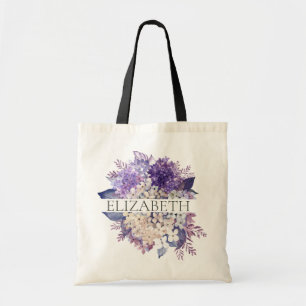 Bezeichnung der Monogramm für Violette und weiße B Tragetasche