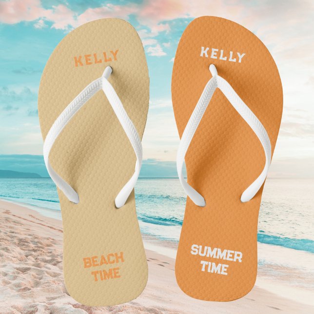 Bezeichnung der Sommerzeit Flip Flops (Von Creator hochgeladen)