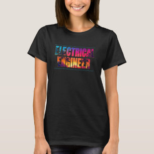 Bezeichnung des Berufs eines Elektroingenieurs T-Shirt