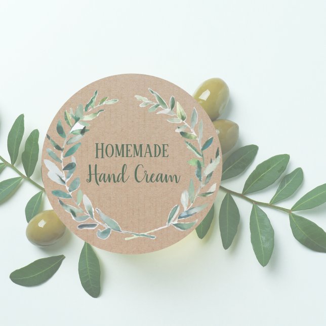 Bezeichnung des kosmetischen Hautpflegeprodukts Runder Aufkleber (Von Creator hochgeladen)