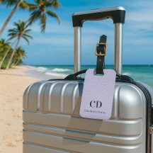 Bezeichnung des Violettlavenders in Monogramm