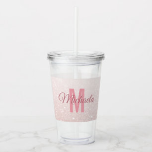 Bezeichnung für ein Monogramm der modernen Rose G Acryltrinkbecher