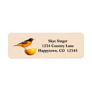 Bezeichnung für geometrische Oriole-Bird/Orange-Rü
