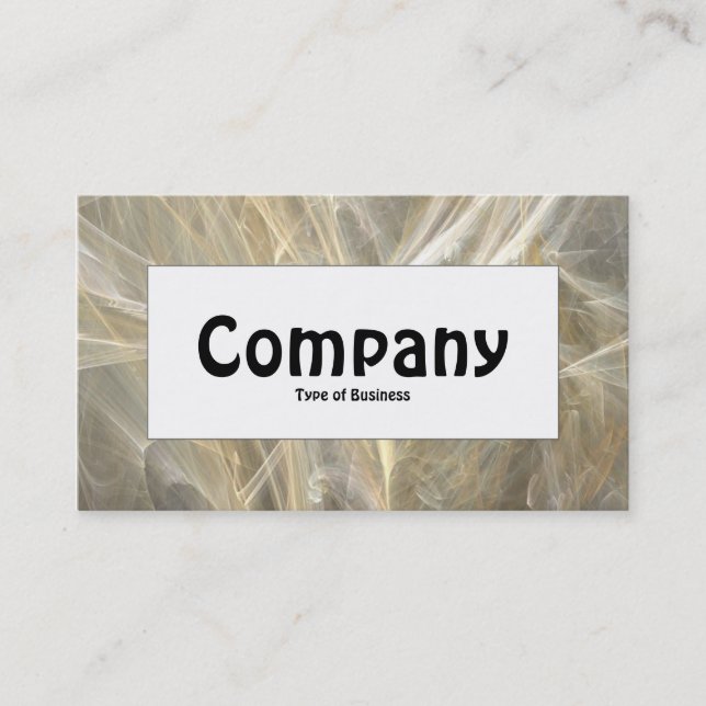 Bezeichnung Mitte - Fraktal Flame Visitenkarte (Vorderseite)