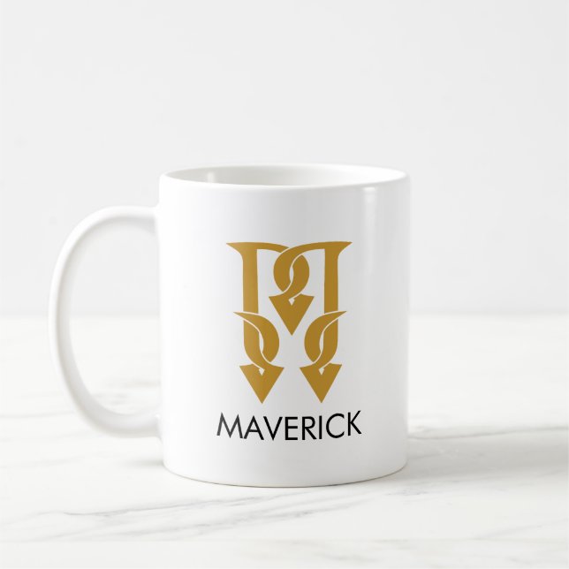 BEZEICHNUNG MONOGRAM KAFFEETASSE (Links)