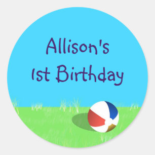 Bezeichnung oder Aufkleber für Party aus Pool