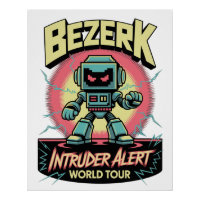 Bezerk Intruder Alarm Welt-Tour Retro-Arcade