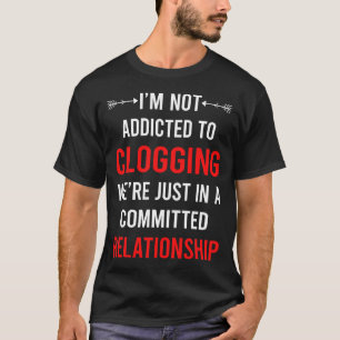 Beziehung Clogging Clogger Clogger T-Shirt