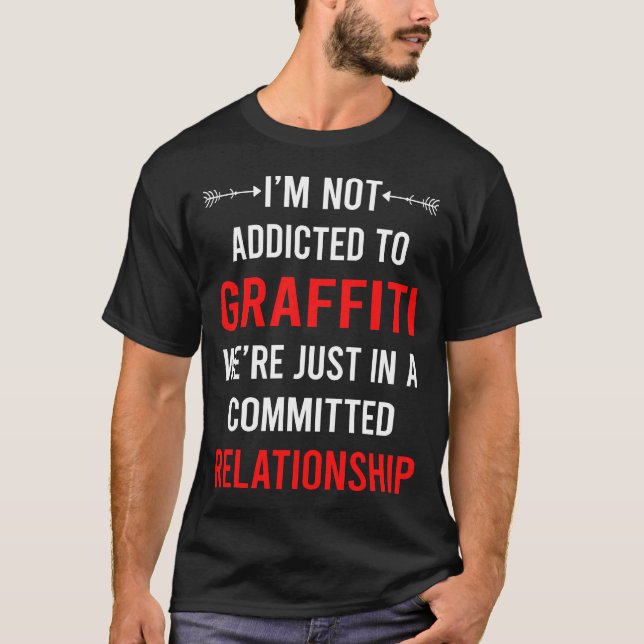 Beziehung Graffiti T-Shirt (Vorderseite)