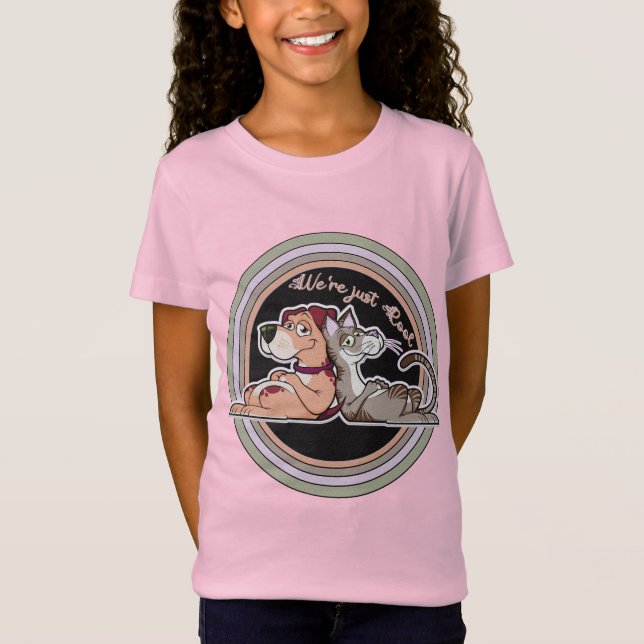 Beziehung zwischen Hunde und Katzen T-Shirt (Vorderseite)