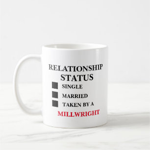 Beziehungsstatus Millwright Kaffeetasse