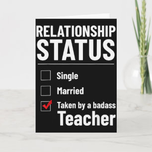 Beziehungsstatus Single Vergeben Lehrer Lustig Val Karte