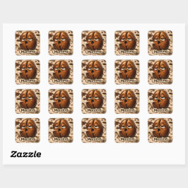 Beziehungsstickerbogen Quadratischer Aufkleber