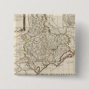 Beziers Frankreich Button