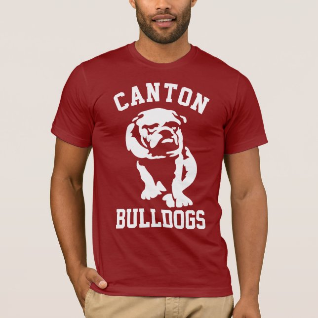Bezirk-Bulldoggen T-Shirt (Vorderseite)