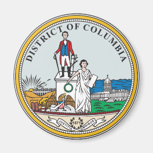Bezirk Columbia Siegel Magnet