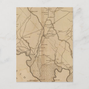 Bezirk Marlborough, South Carolina Postkarte