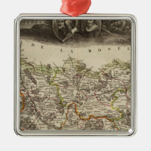 Bezirksgrenzen Ornament Aus Metall