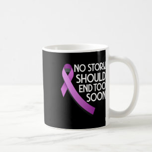 Bezwingen Sie die Vorhersage, keine Geschichte sol Kaffeetasse