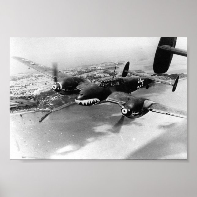 Bf110 Zerstoerer - Schlacht von Großbritannien 194 Poster (Vorne)