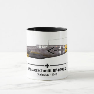 Bf-109G-2, Luftwaffe -, Stalingrad Battle - 1942 Tasse