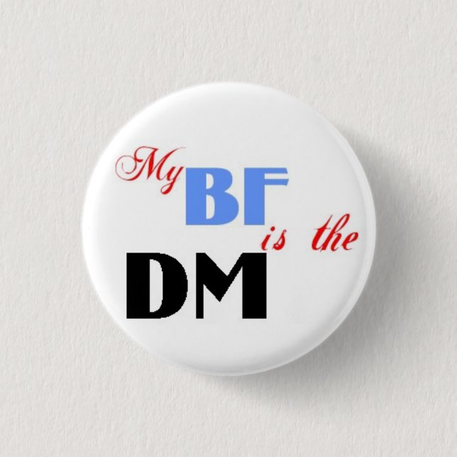 BF dm Button (Vorderseite)
