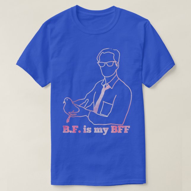 BF Skinner ist meine BESTE FREUNDIN pink T-Shirt (Design vorne)