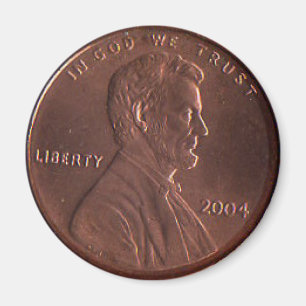 BF - Viel Glück Penny Magnet