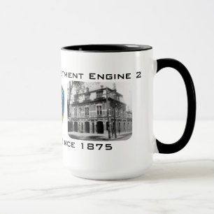 BFD Motor 2" rettend lebt seit 1875" Tasse