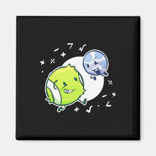 Bfdi Tennis Ball und Golf Ball Duo Matte Magnet