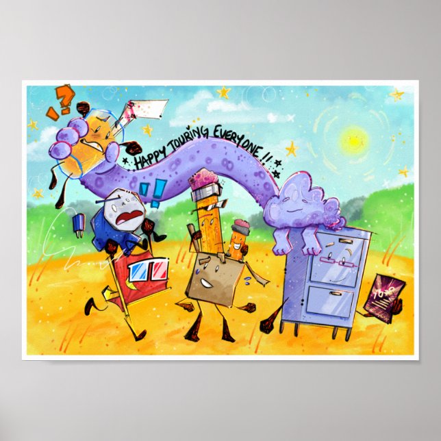 BFDI X II TREFFEN PLAKAT (Vorne)