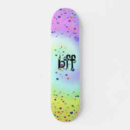 bff ~ coeurs skateboard pont