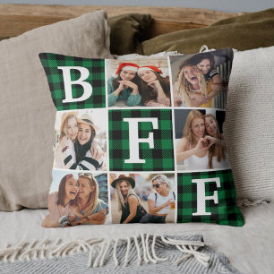 BFF-Foto-Collage Freundschaftsgeschenk  Kissen