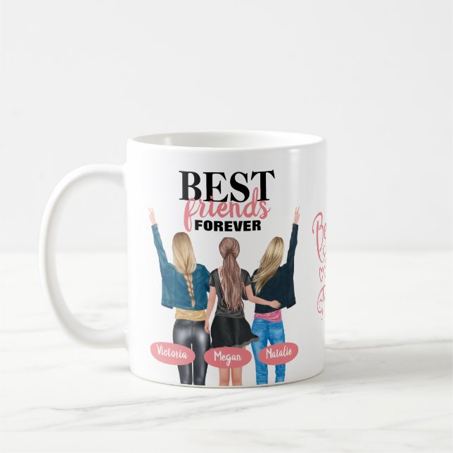 BFF Meilleur Café Mug (Gauche)