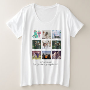 BFF Photo Collage Jellyfish Octopus Cadeau personn