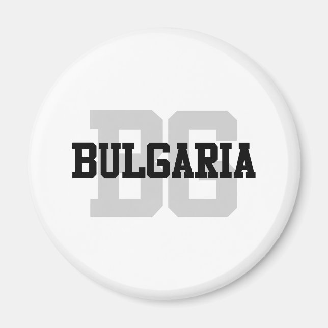 BG Bulgarien Magnet (Vorne)